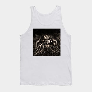 Tentacle Skull - Horror Painting Tank Top